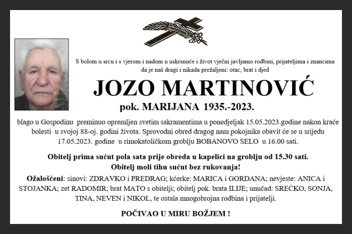 Jozo  Martinović