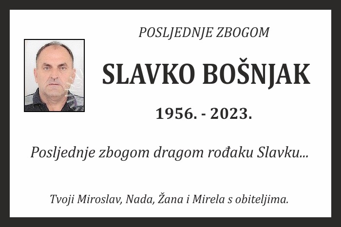 Slavko  Bošnjak