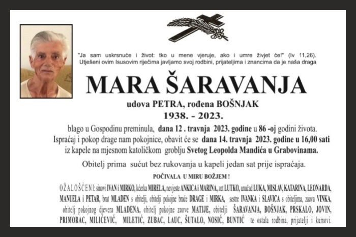 Mara  Šaravanja