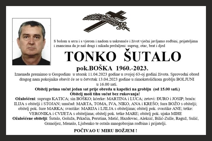 Tonko  Šutalo