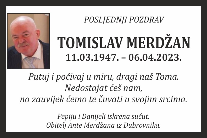 Tomislav  Merdžan
