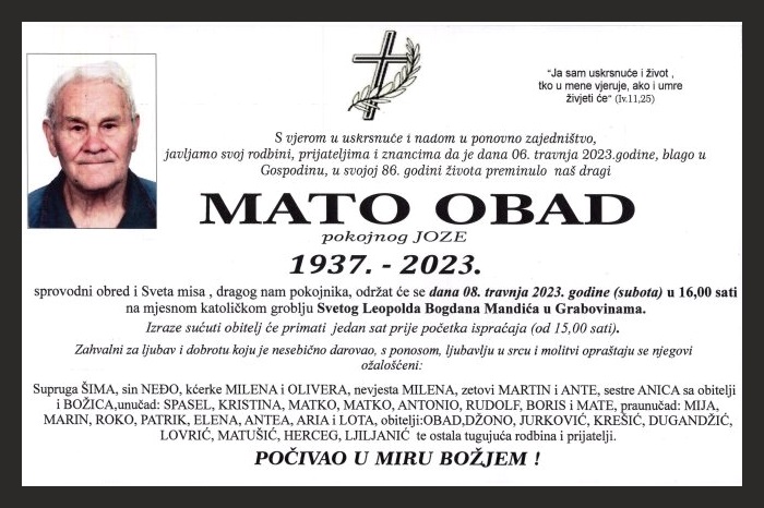 Mato  Obad