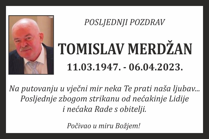 Tomislav  Merdžan