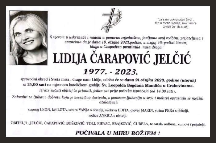 Lidija Čarapović  Jelčić