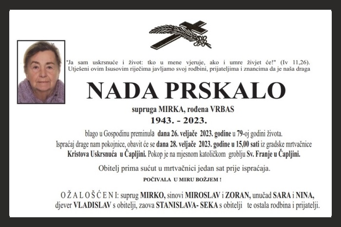 Nada  Prskalo
