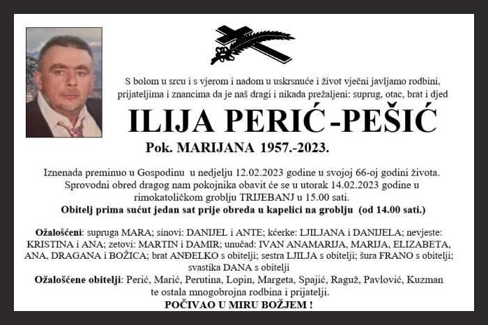 Ilija Perić –  Pešić