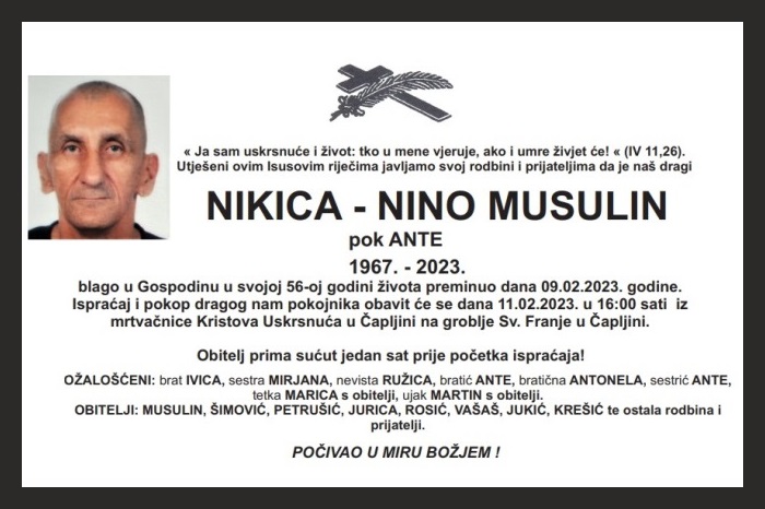Nikica – Nino  Musulin