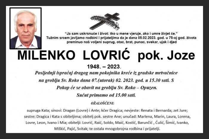 Milenko  Lovrić