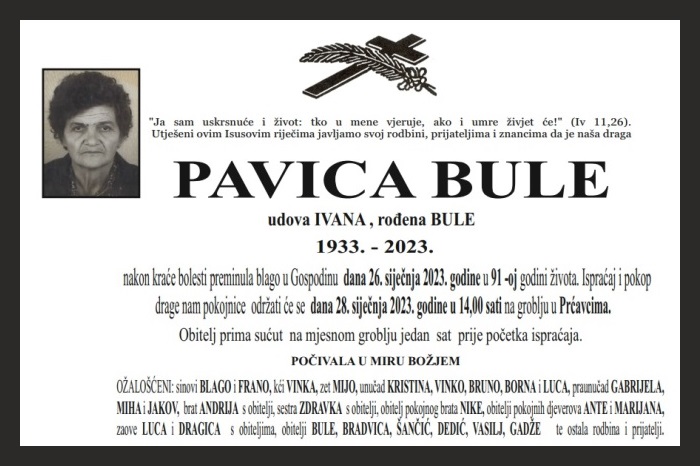 Pavica  Bule