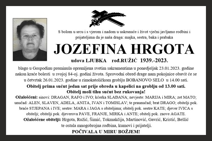 Jozefina  Hrgota