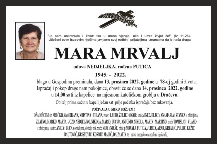 Mara  Mrvalj