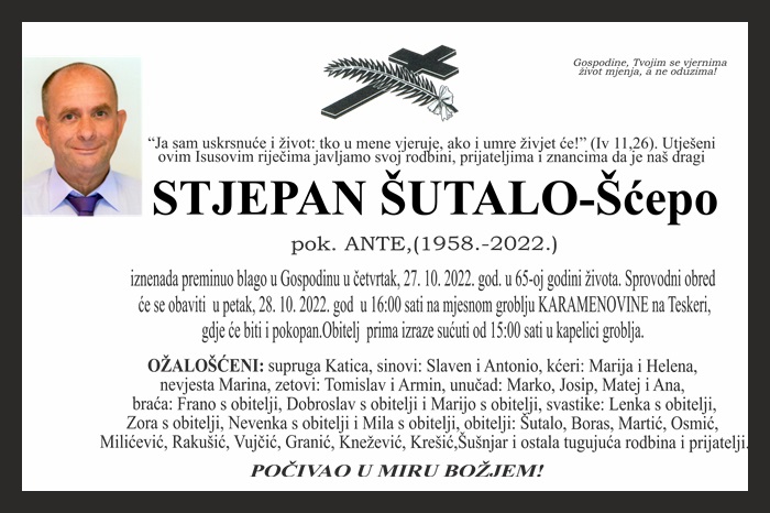 Stjepan Šutalo –  Šćepo
