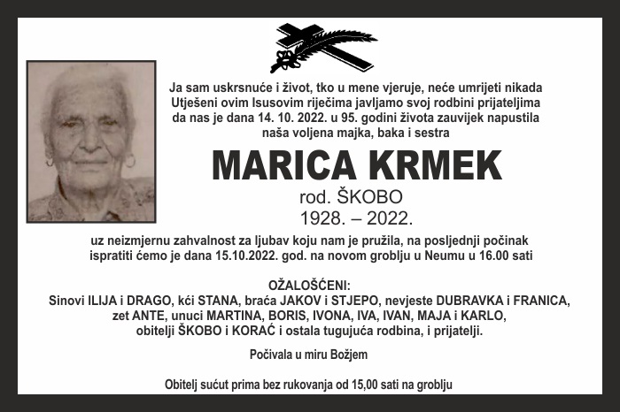 Marica  Krmek