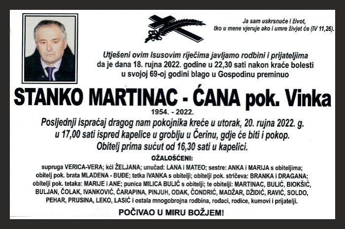 Stanko Martinac –  Ćana