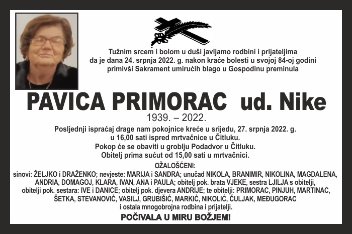 Pavica  Primorac