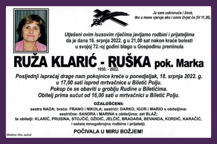 Ruža Klarić –  Ruška