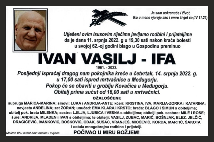 Ivan Vasilj –  Ifa