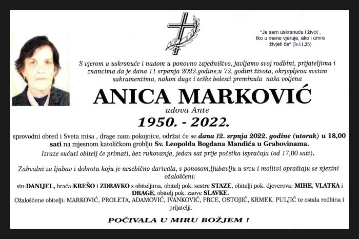 Anica  Marković