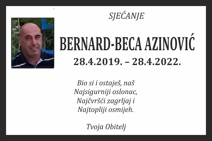 Bernard – Beca  Azinović