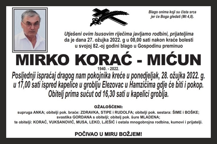 Mirko Korać –  Mićun