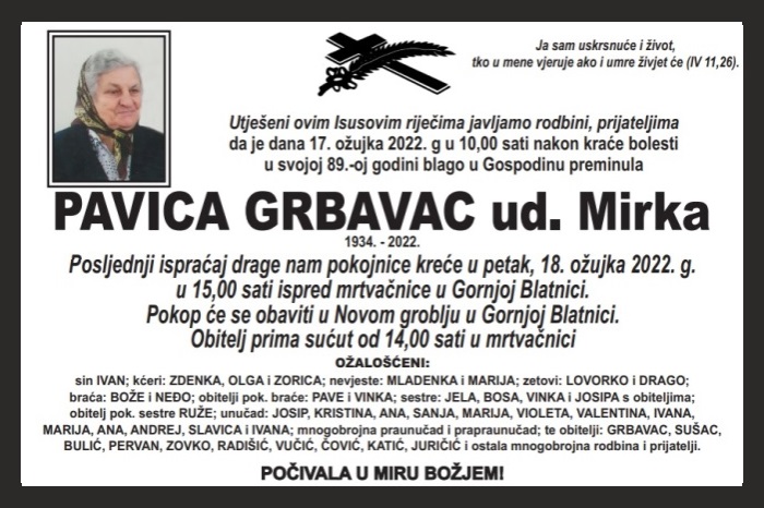Pavica  Grbavac