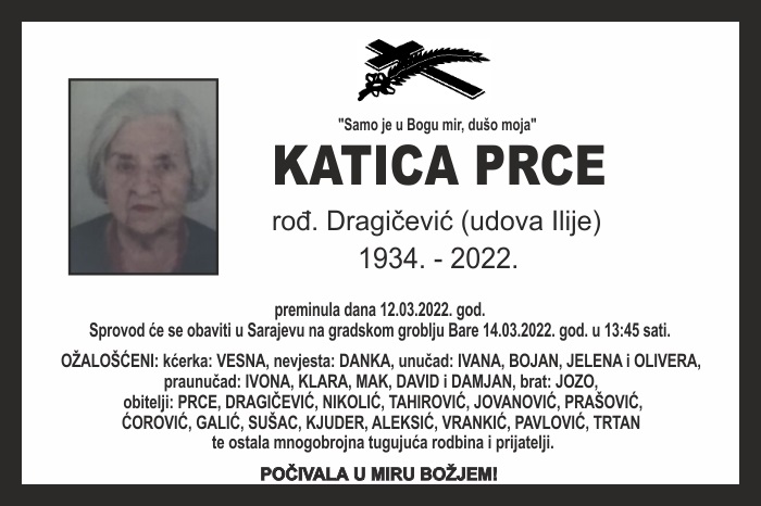 Katica  Prce