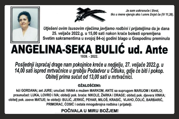 Angelina – Seka  Bulić