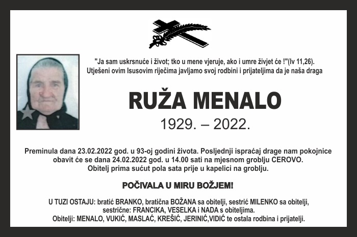 Ruža  Menalo