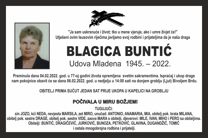 Blagica  Buntić