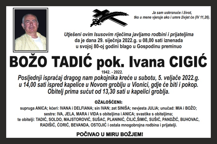 Božo Tadić  Cigić