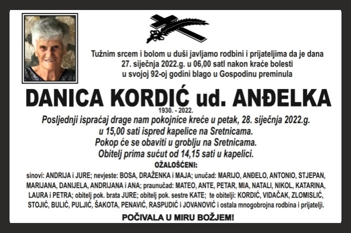 Danica  Kordić