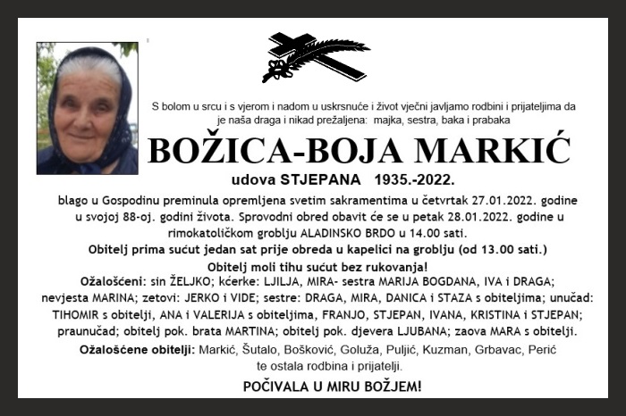 Božica-Boja  Markić