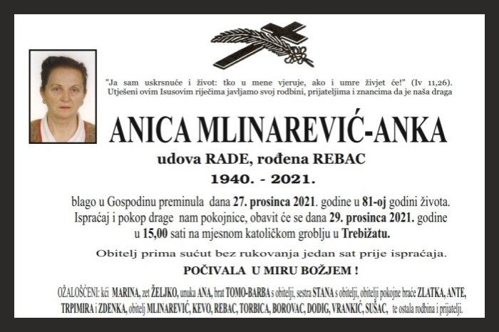 Anica  Mlinarević-Anka