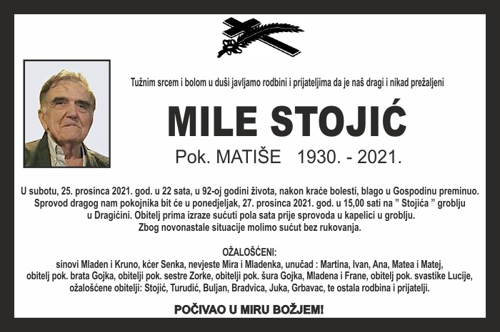 Mile  Stojić
