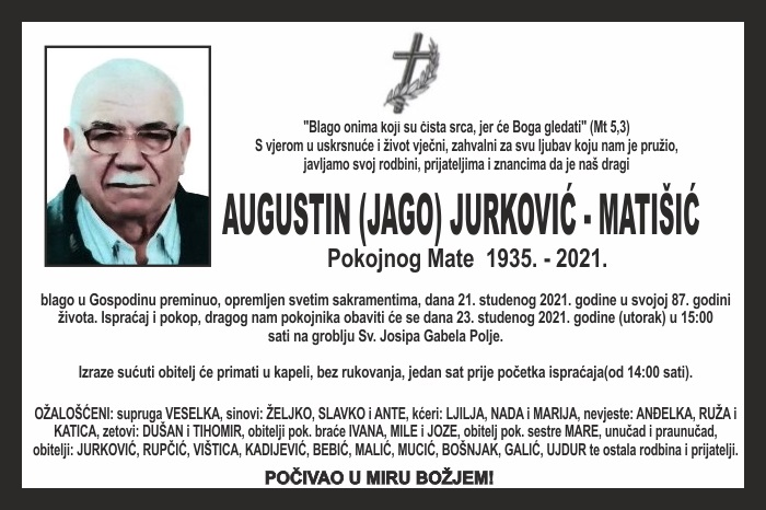Augustin Jurković –  Matišić