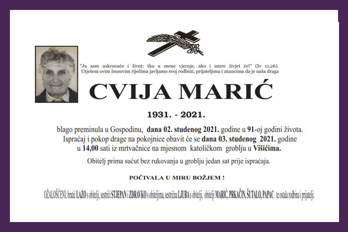 Cvija  Marić