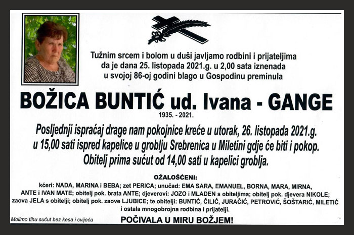Božica  Buntić