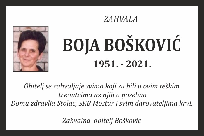 Boja  Bošković