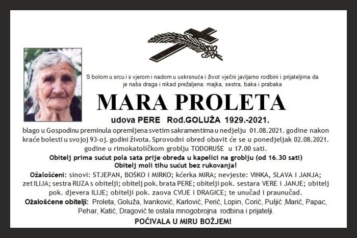 Mara  Proleta