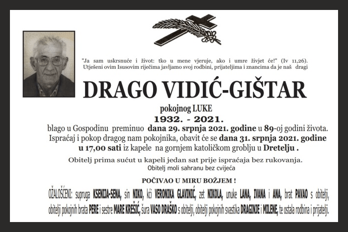 Drago Vidić –  Gištar