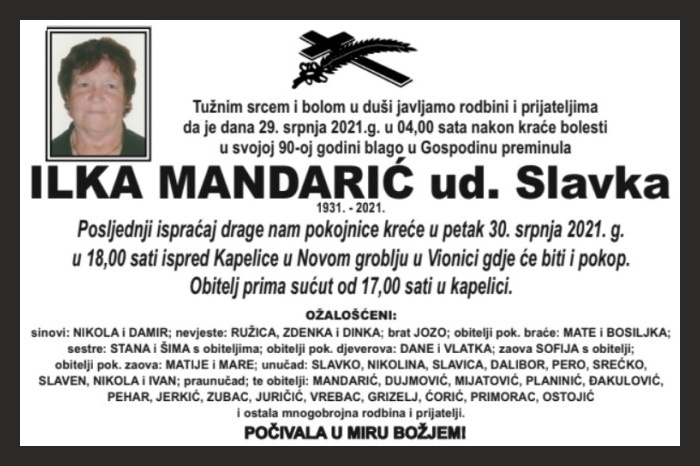 Ilka  Mandarić