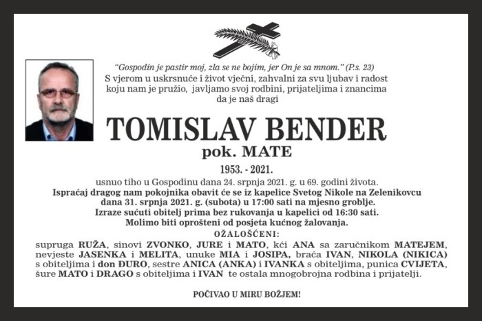 Tomislav  Bender