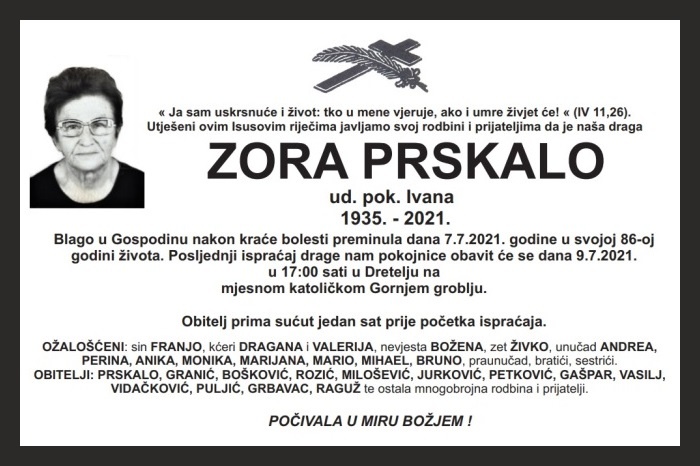 Zora  Prskalo