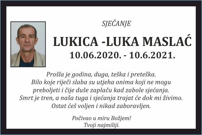 Lukica – Luka  Maslać