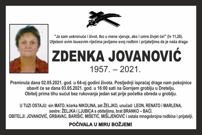 Zdenka  Jovanović