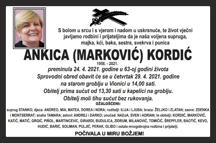Ankica  Kordić