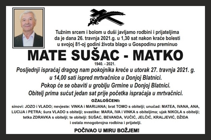 Mate Sušac –  Matko