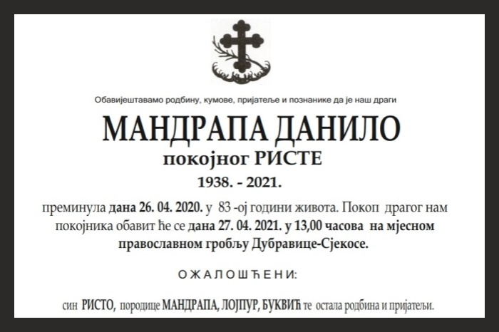 Мандрапа  Данило