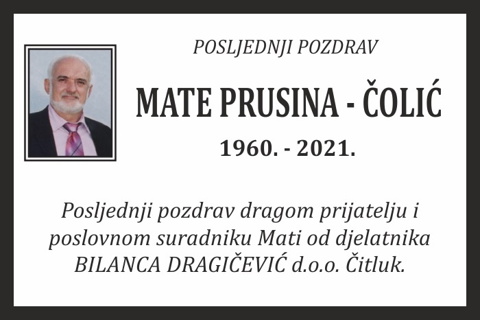 Mate Prusina –  Čolić