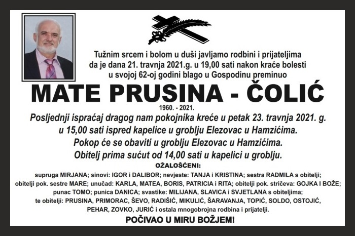 Mate Prusina –  Čolić